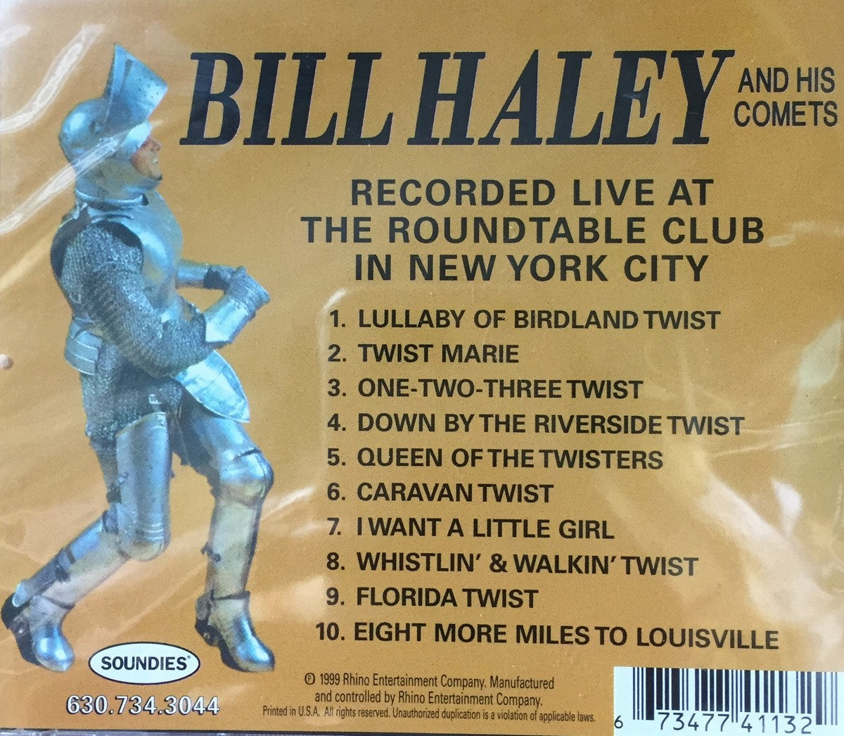 CD - Bill Haley - Twistin' Knights At The Roundtable