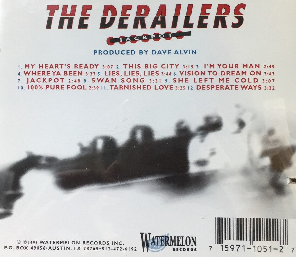 CD - Derailers - Jackpot