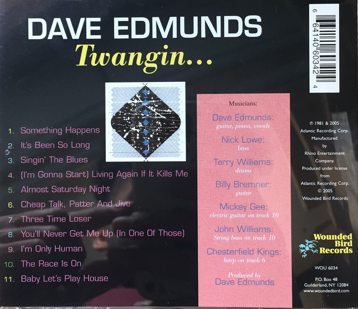 CD - Dave Edmunds - Twangin