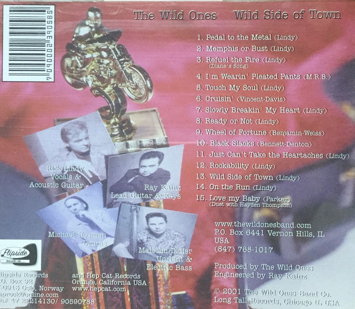 CD - Wild Ones - Wild Side Of Town