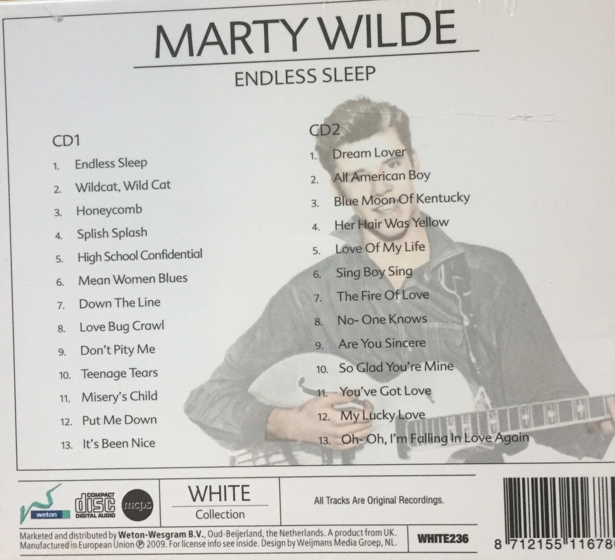 CD-2 - Marty Wilde - Endless Sleep