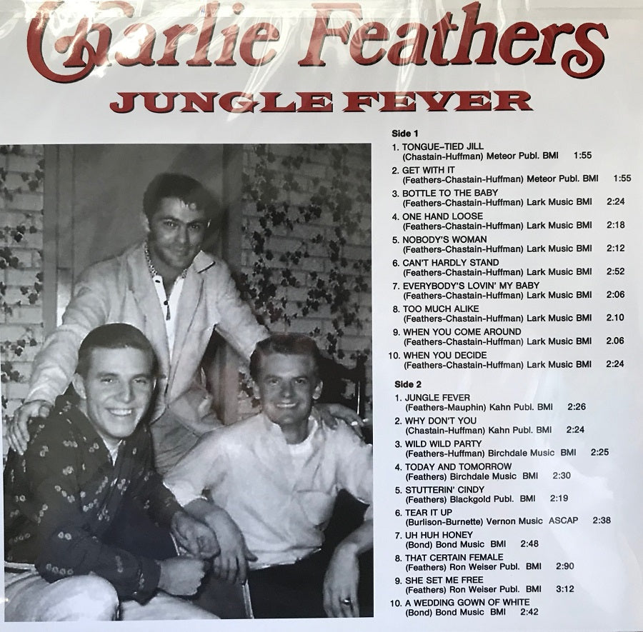 LP - Charlie Feathers - Jungle Fever