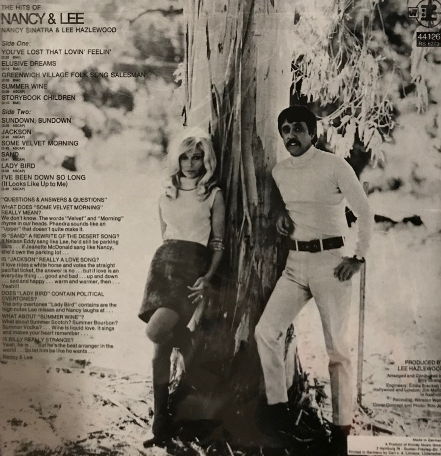 LP - Nancy Sinatra & Lee Hazlewood - Nancy & Lee