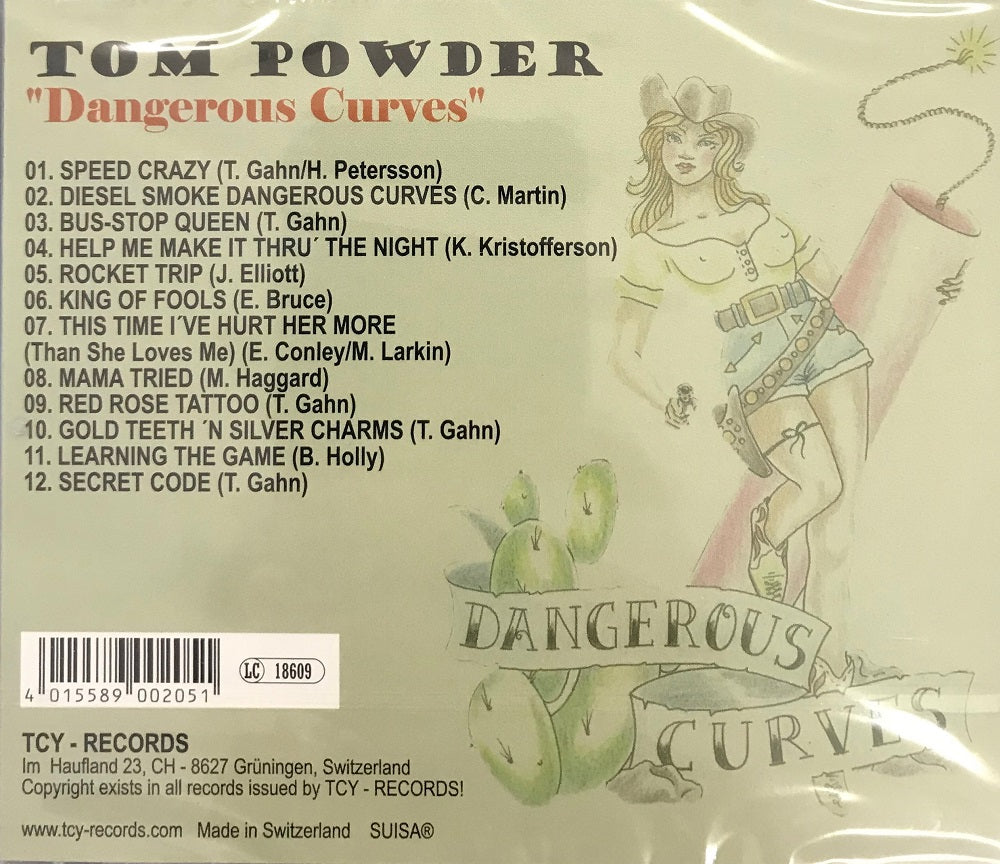 CD - Tom Powder - Dangerous Curves