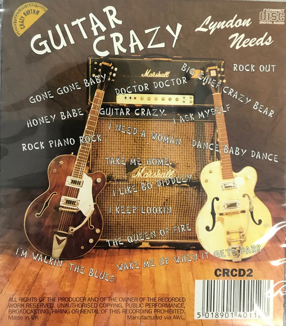 CD - Lyndon Needs - Guitar Crazy