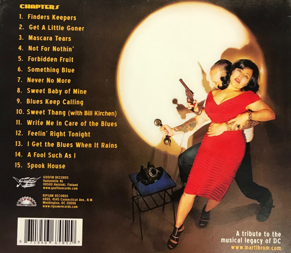 CD - Marti Brom - Not For Nothin'