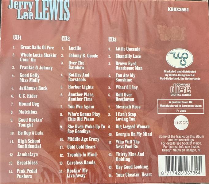 CD-3 - Jerry Lee Lewis - Great Balls Of Fire