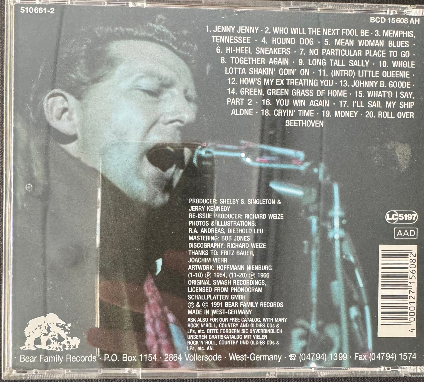 CD - Jerry Lee Lewis - Greatest Live Shows On Earth