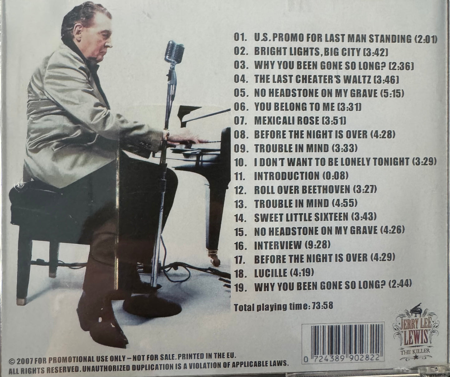 CD - Jerry Lee Lewis - Rock'n'Roll Resurrection