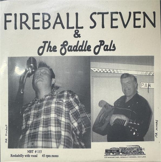 Single - Fireball Stevens & The Saddle Pals - Annie, Hot Rod Daddy Ride