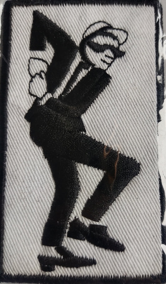 Aufnäher - Ska 1 Schwarz-Weiß