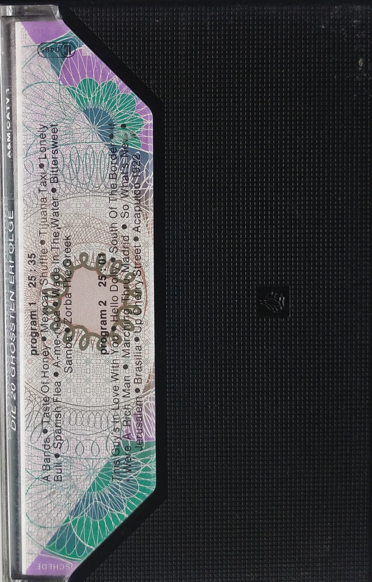 Musikkassette - Herb Alpert & The Tijuana Brass - Goldener Trompetensound Die 20 Gr�ssten Erfolge