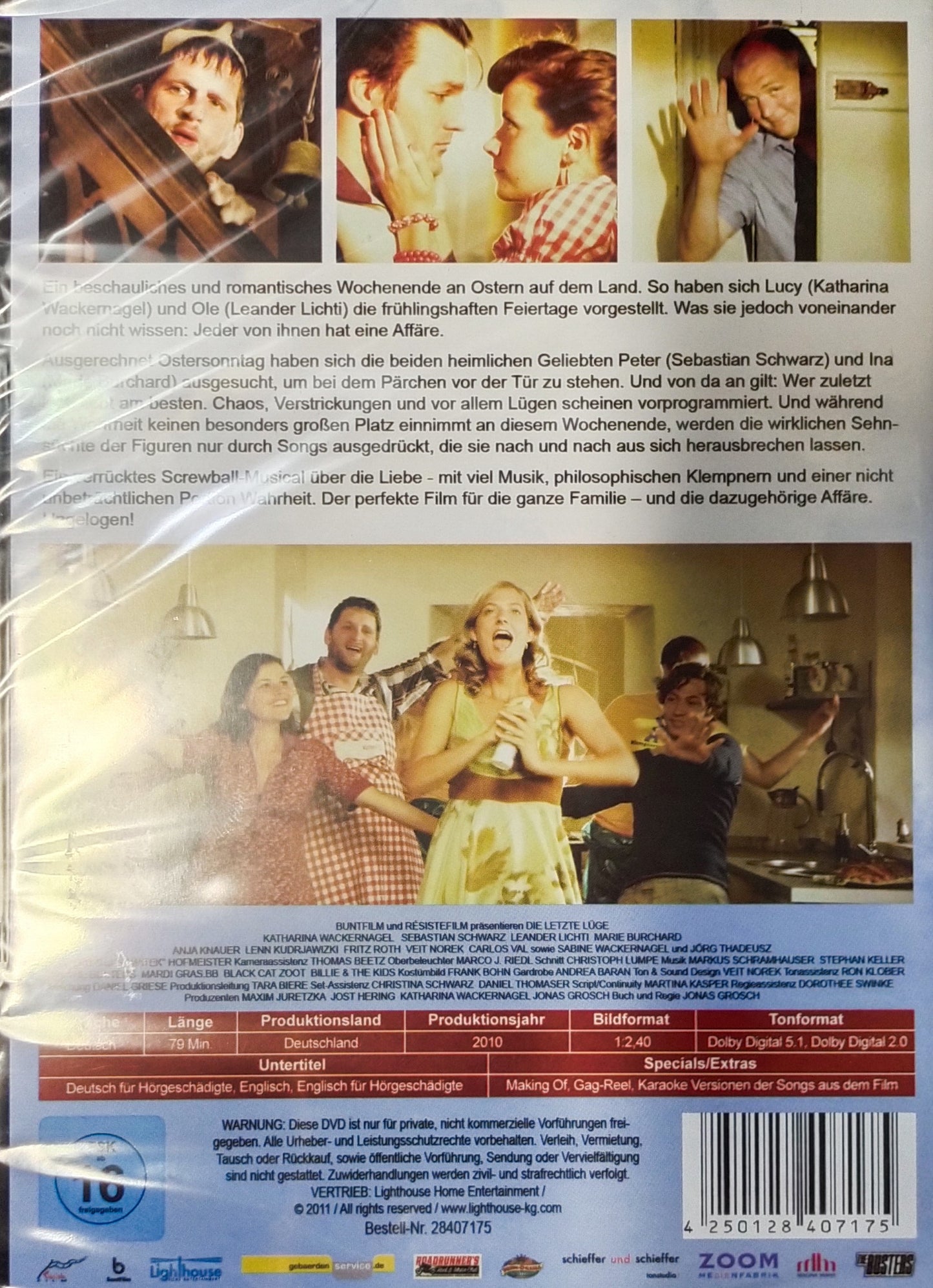 DVD - Die Letzte Lüge - Wer Zuletzt Lügt Liebt Am Besten