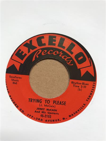 Single - Jerry Mccain - My Next Door Neighbor / Trying To Please