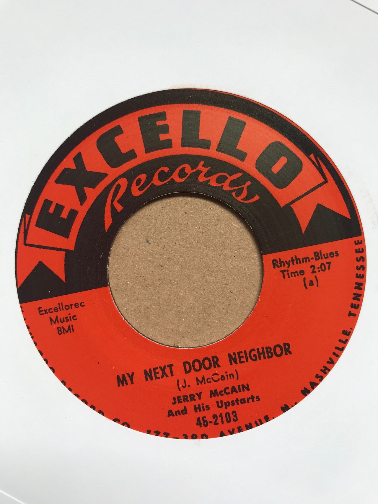 Single - Jerry Mccain - My Next Door Neighbor / Trying To Please