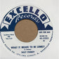 Single - Sally Stanley - I'll Have To Let You Go / What It Means To Be Lonely