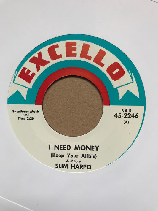 Single - Slim Harpo - Little Queen Bee / I Need Money