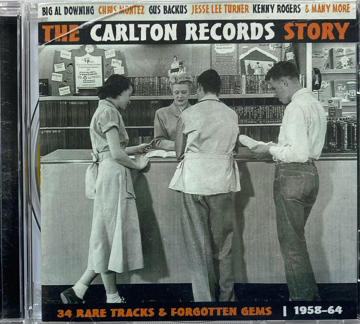 CD - VA -The Carlton Records Story - 34 Rare Tracks & Forgotten Gems 1958-1964