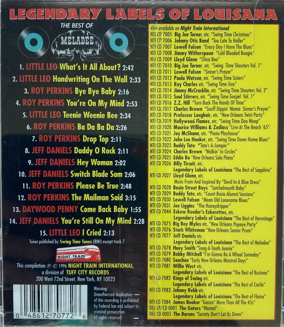 CD - VA - Legendary Labels Of Louisiana - Meladee