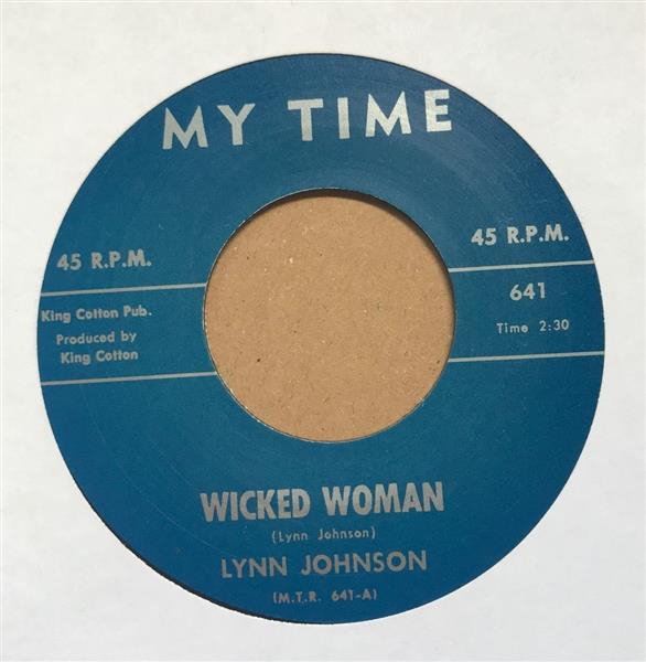 Single - Lynn Johnson - Wicked Woman / Baby Please