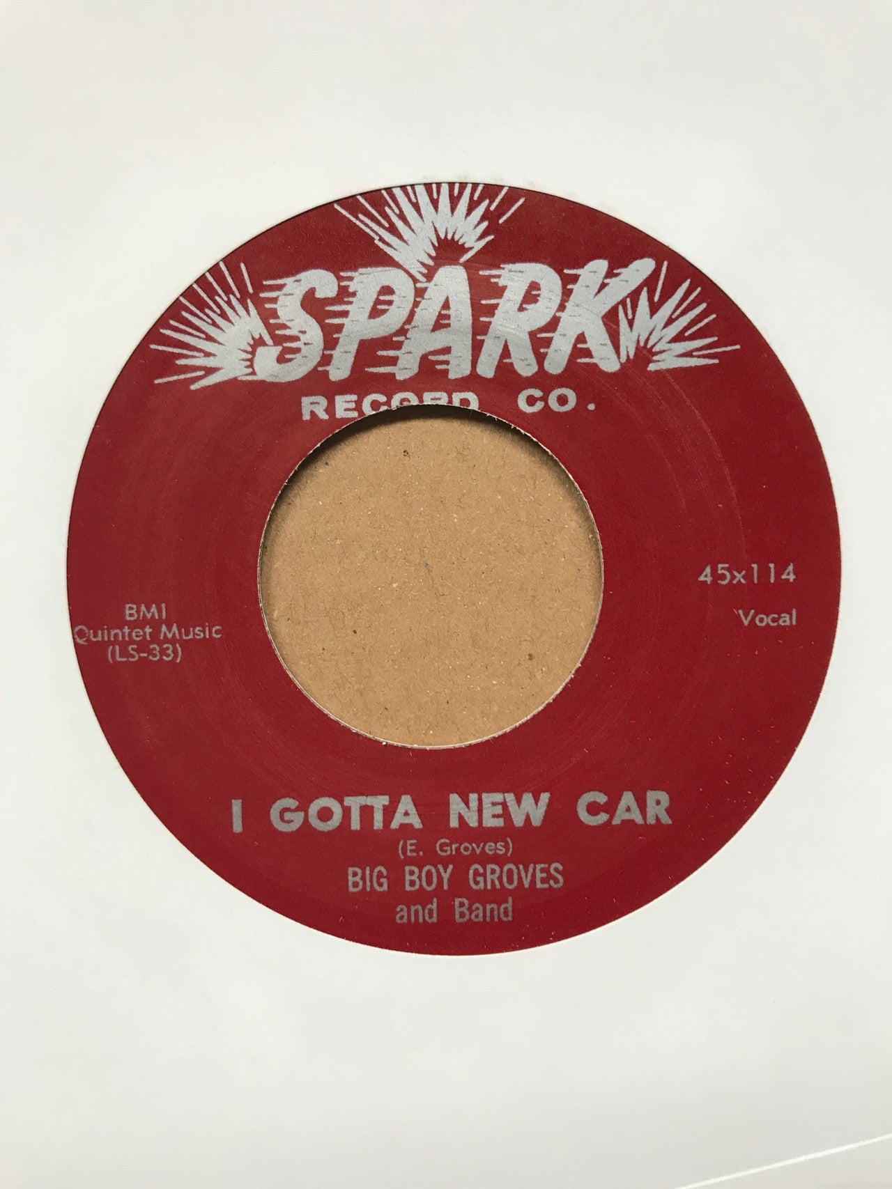 Single - VA - Mister Ruffin - Bring It On Back / Big Boy Groves - I Gotta New Car