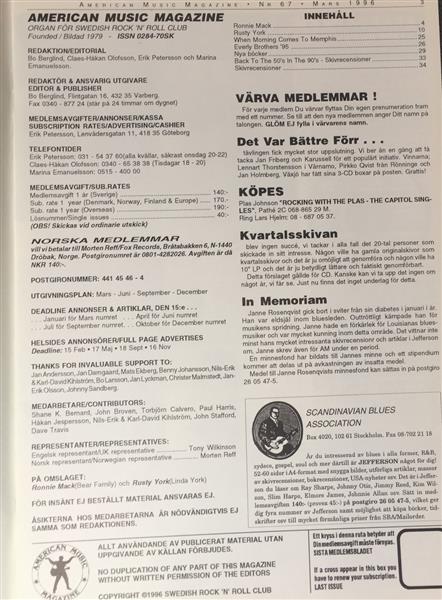 Magazin - American Music Magazin 67