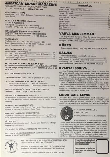 Magazin - American Music Magazin 66