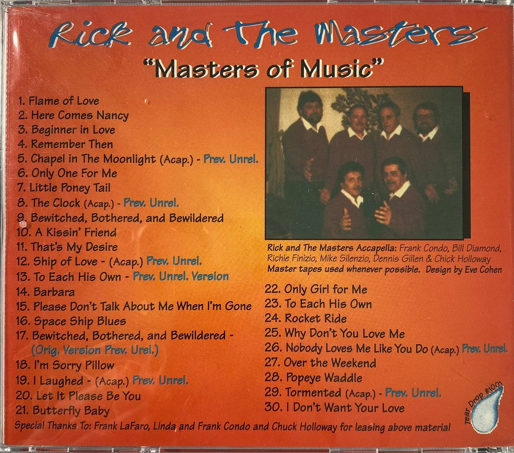 CD - Rick & The Masters - Masters Of Music