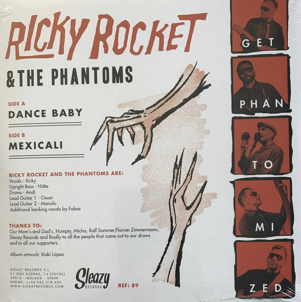 Single - Ricky Rocket & The Phantoms - Get Phantomized !!!