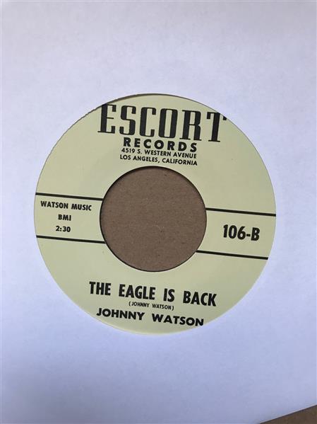Single - Johnny Watson - Looking Back / The Eagle Is Back