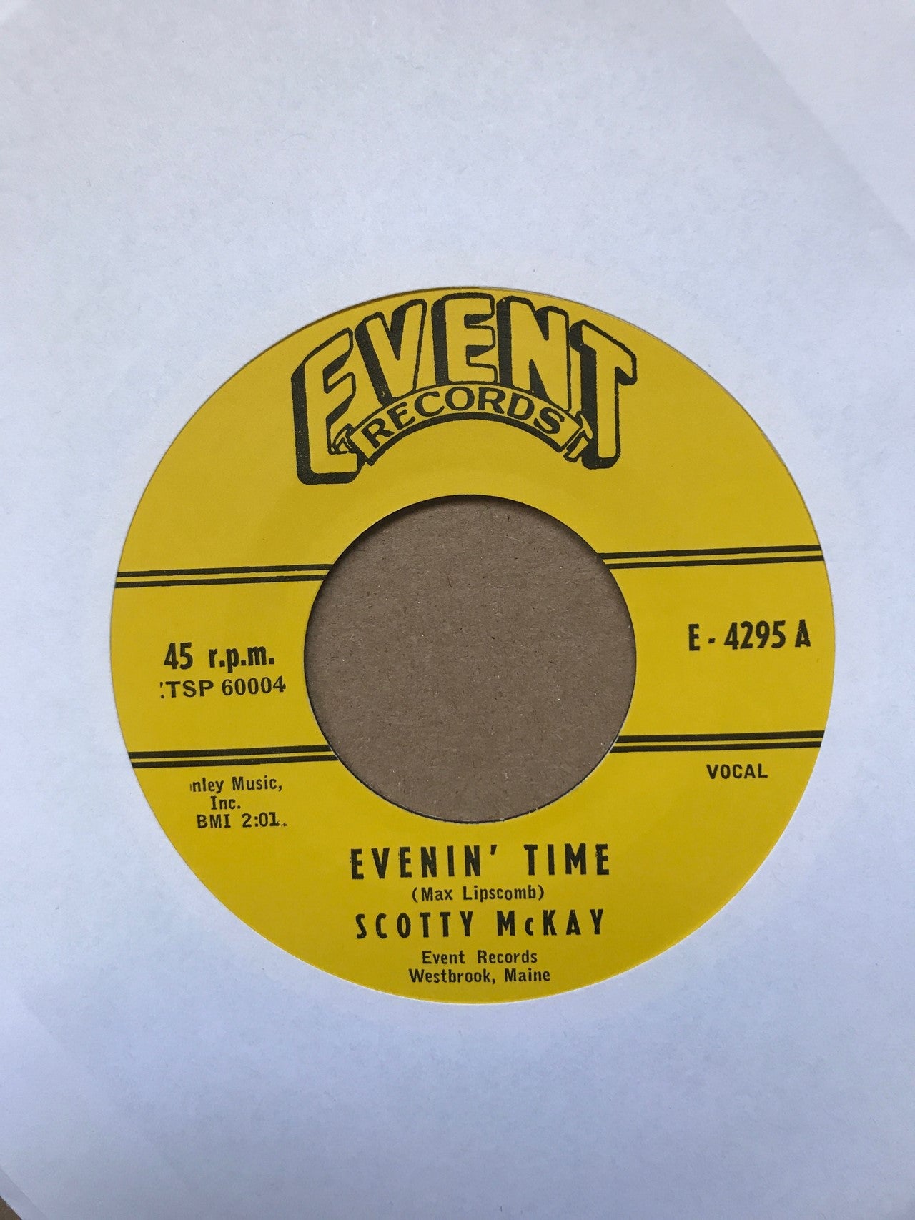 Single - Scotty Mckay - Rollin’ Dynamite / Evenin’ Time