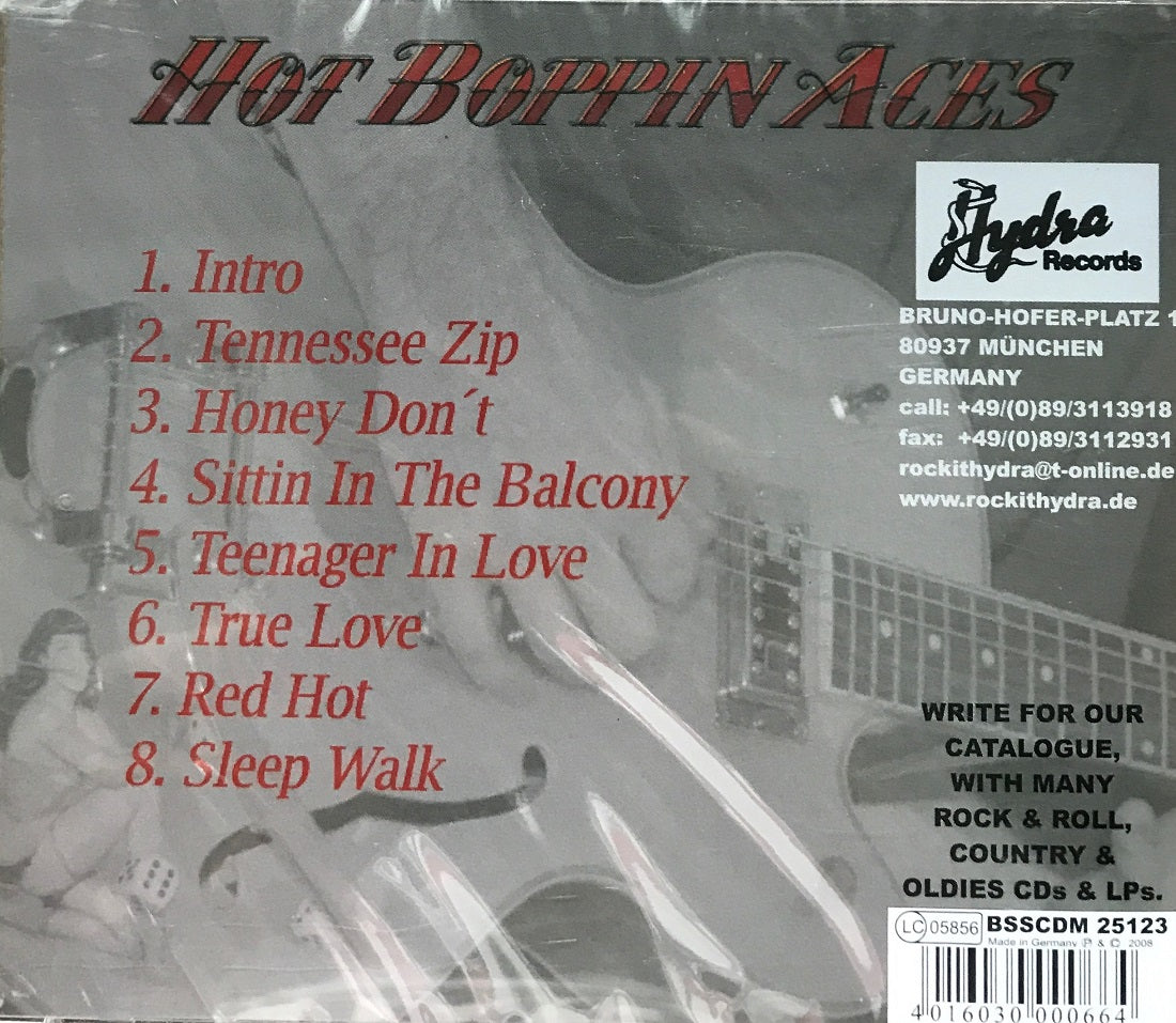 CD - Hot Boppin Aces - Self Titled