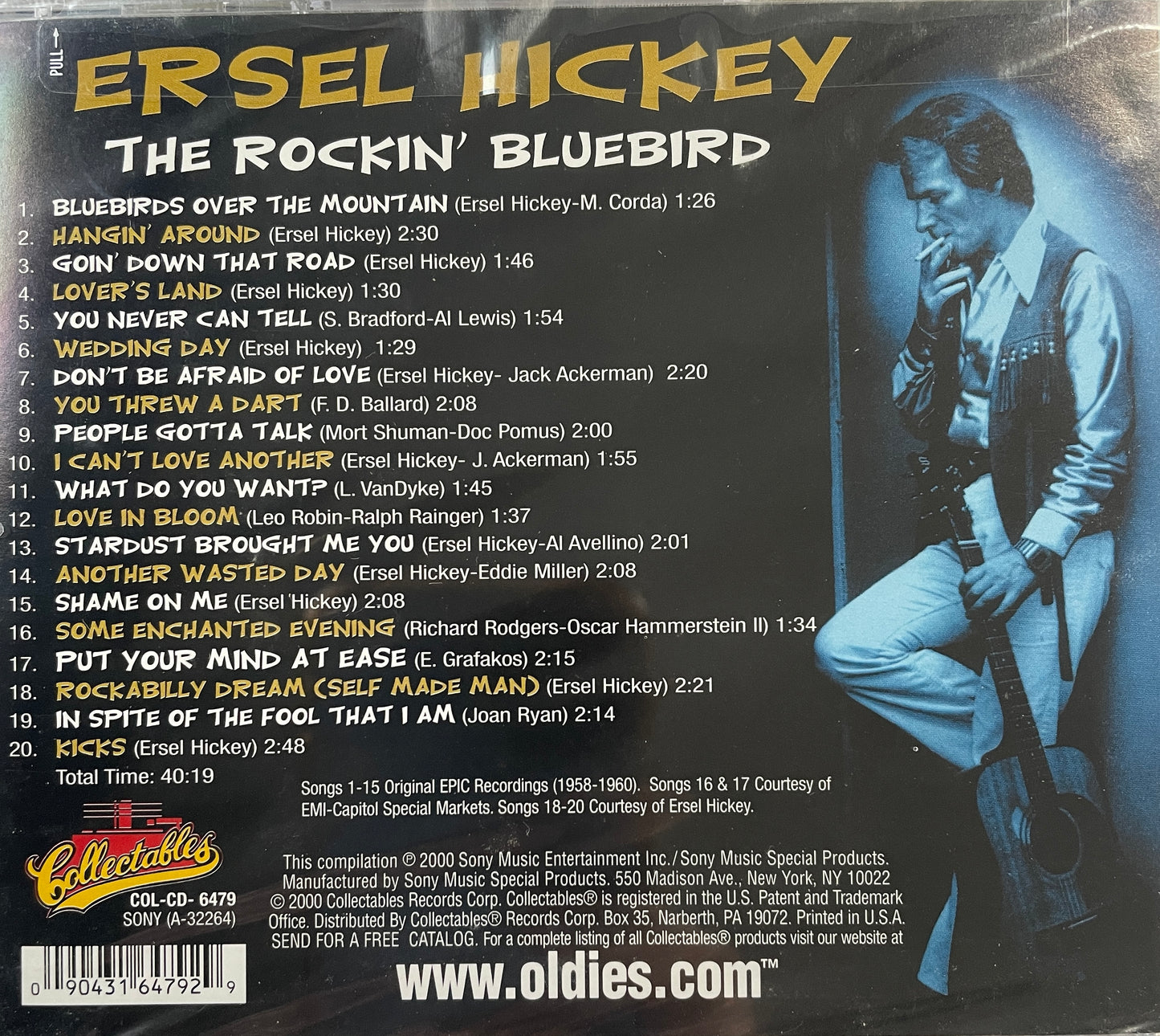 CD - Ersel Hickey - Rockin' Bluebird