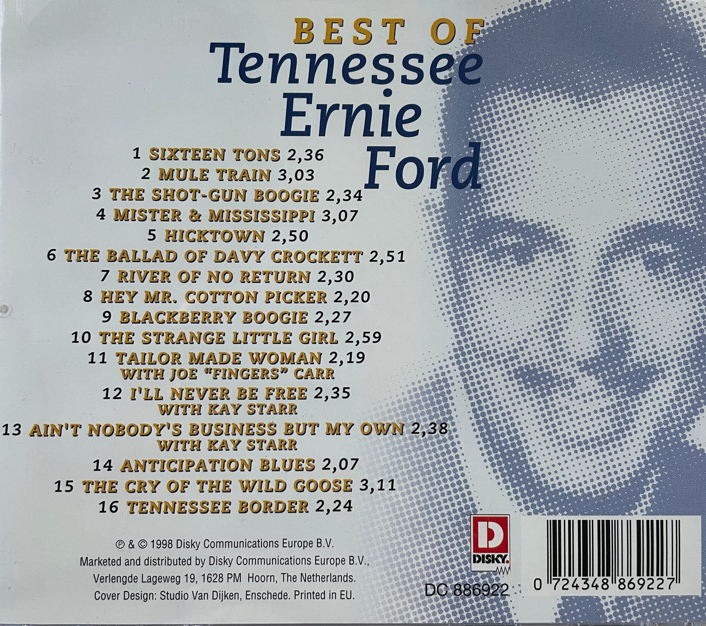 CD - Tennessee Ernie Ford - Best Of..