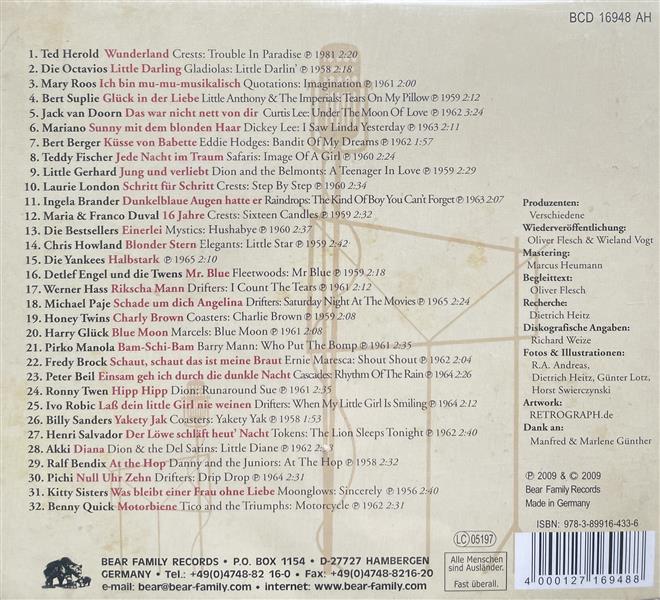 CD - VA - Doo Wop In Germany - Wir Geh'n In Das...