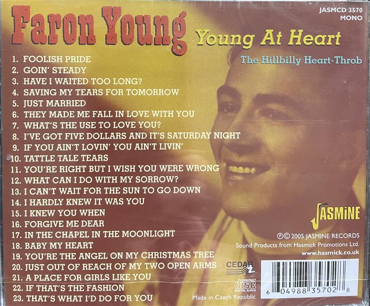 CD - Faron Young - Young At Heart