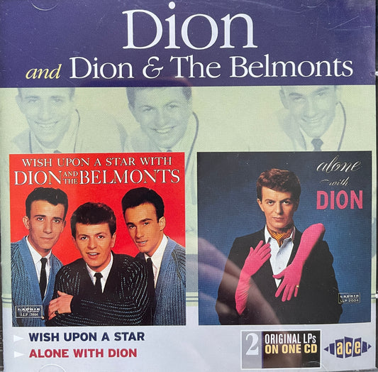 CD - Dion & The Belmonts - Wish Upon A Star - Alone With Dion