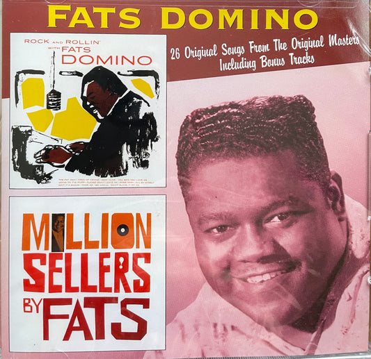 CD - Fats Domino - Rock And Rollin' With Fats Domino - Million Sellers By Fats