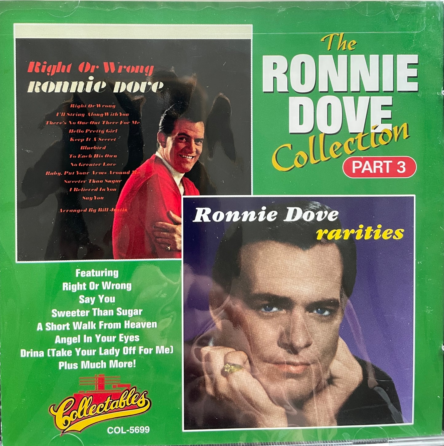 CD - Ronnie Dove - Ronnie Dove Collection, Part 3