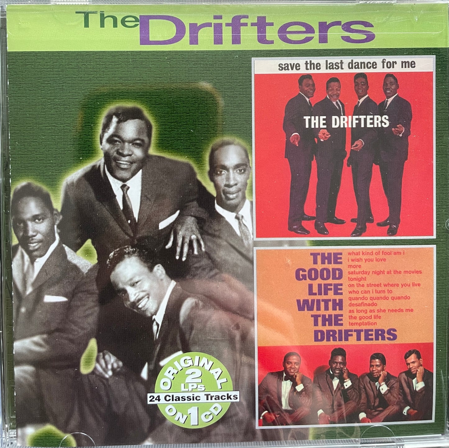 CD - Drifters - Save The Last Dance For Me - The Good Life With The Drifters