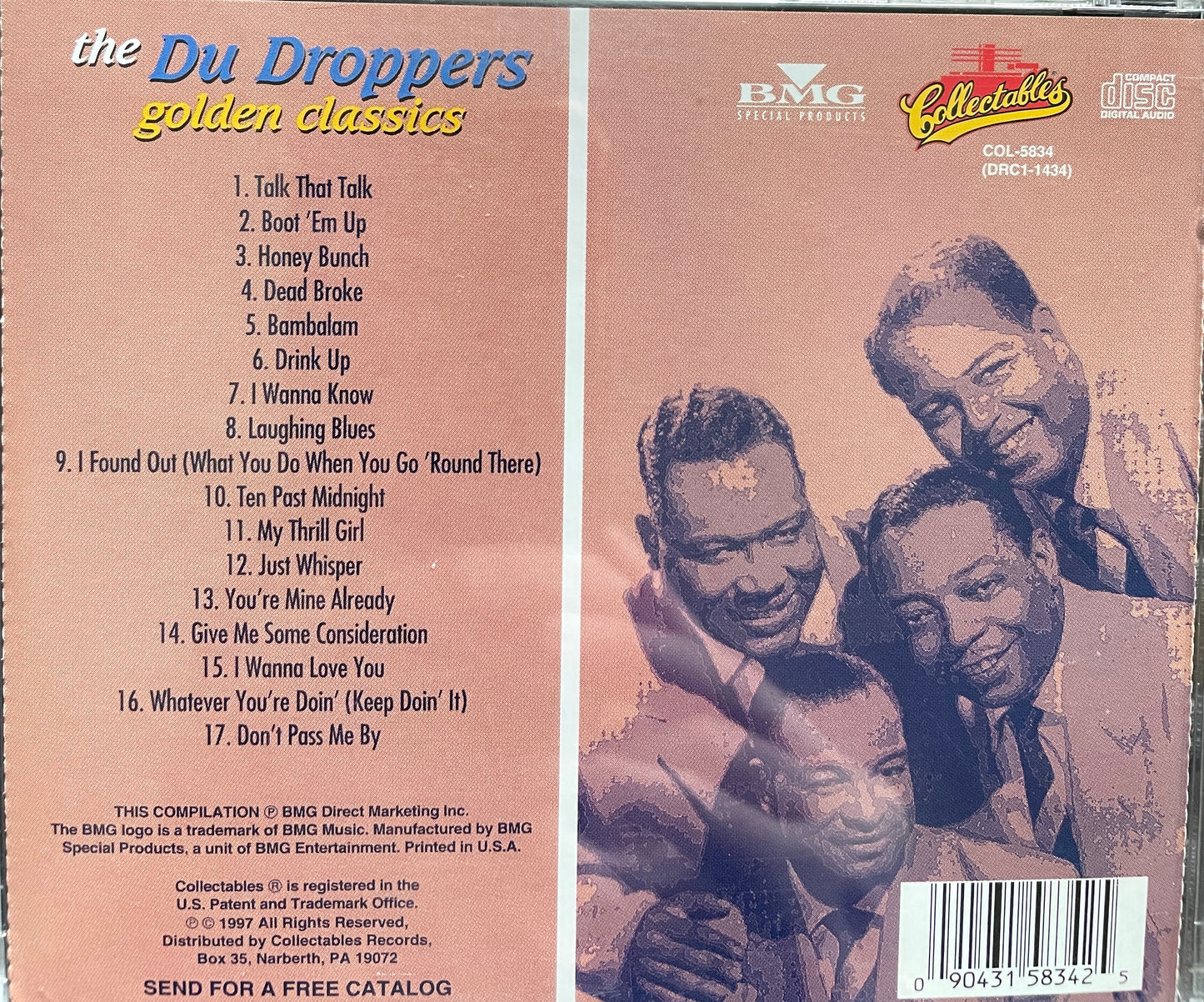 CD - Du Droppers - Golden Classics