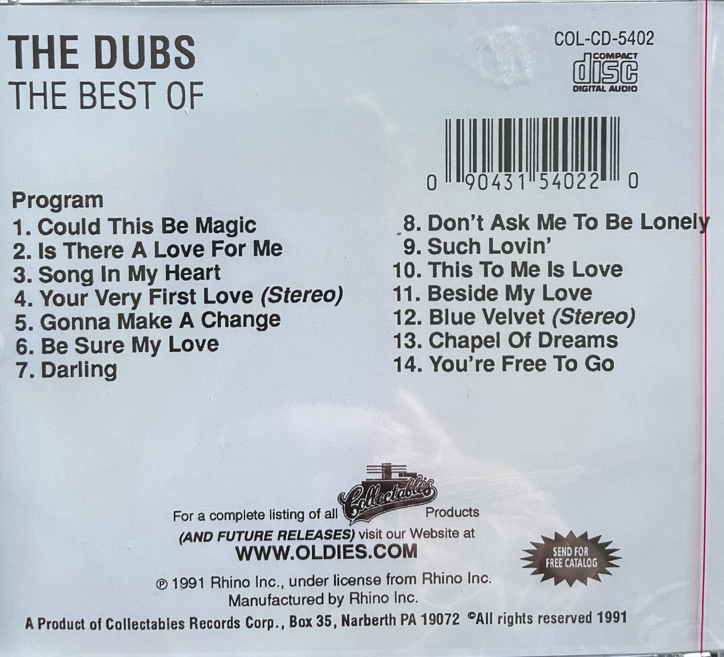 CD - Dubs - Best Of The Dubs