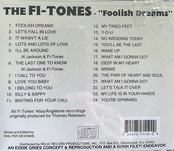 CD - Fi-Tones - Foolish Dreams
