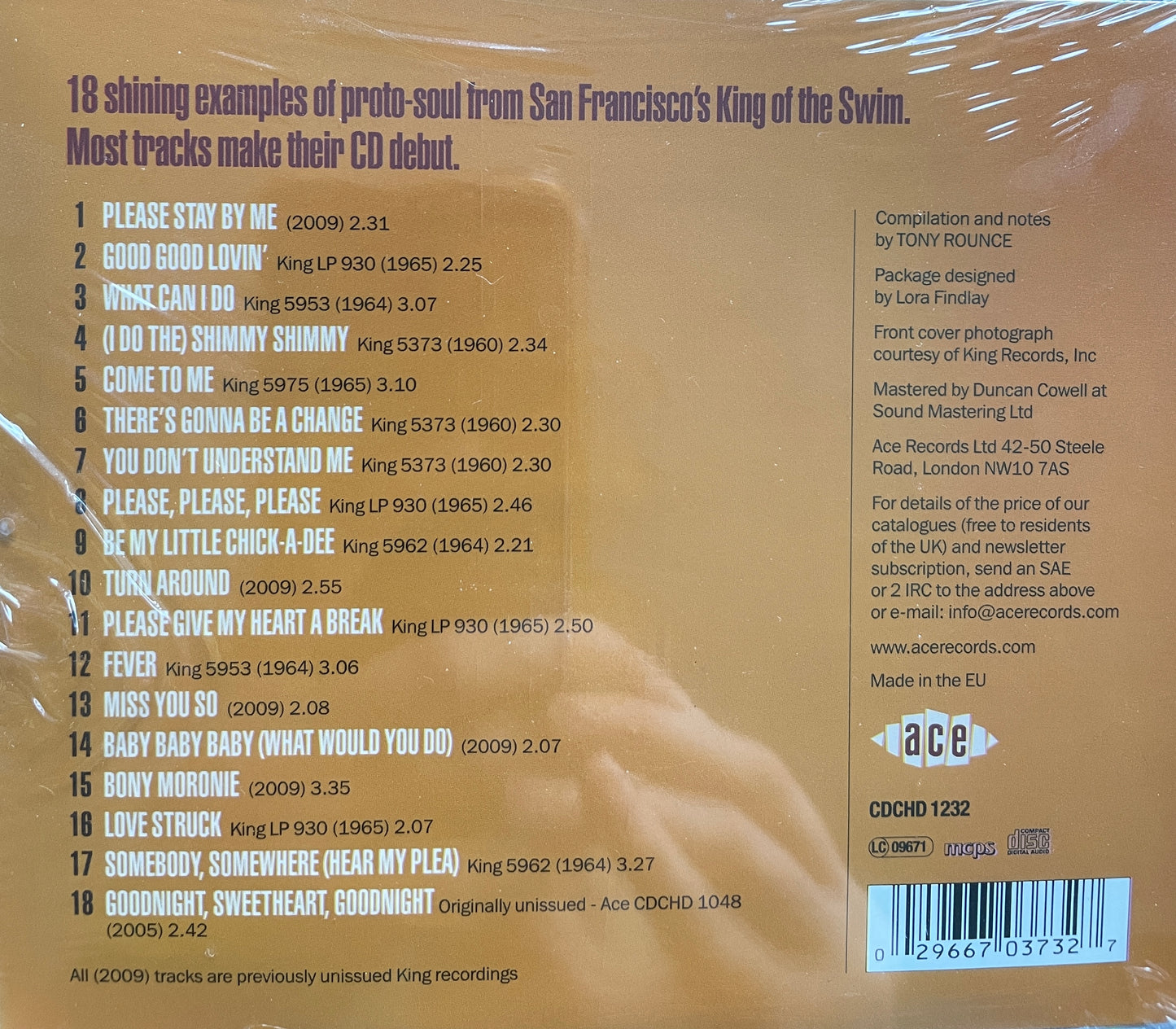 CD - Bobby Freeman - Give My Heart A Break: The Complete King Recordings