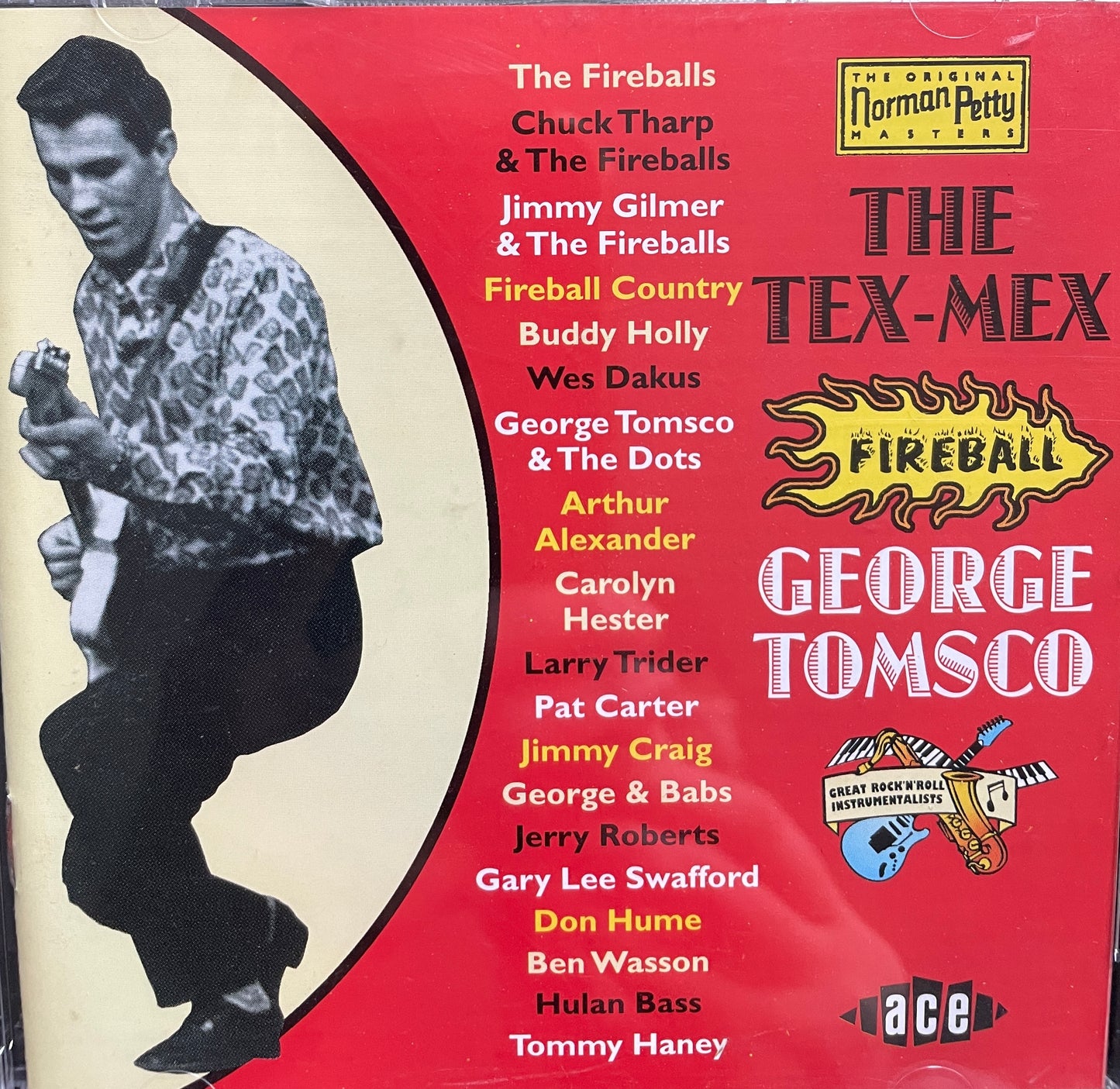 CD - VA - George Tomsco - The Tex Mex Fireball