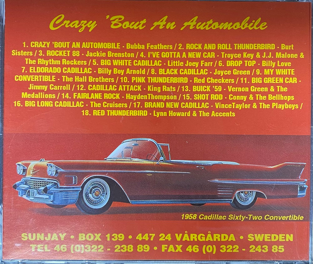 CD - VA - Crazy' Bout An Automobile