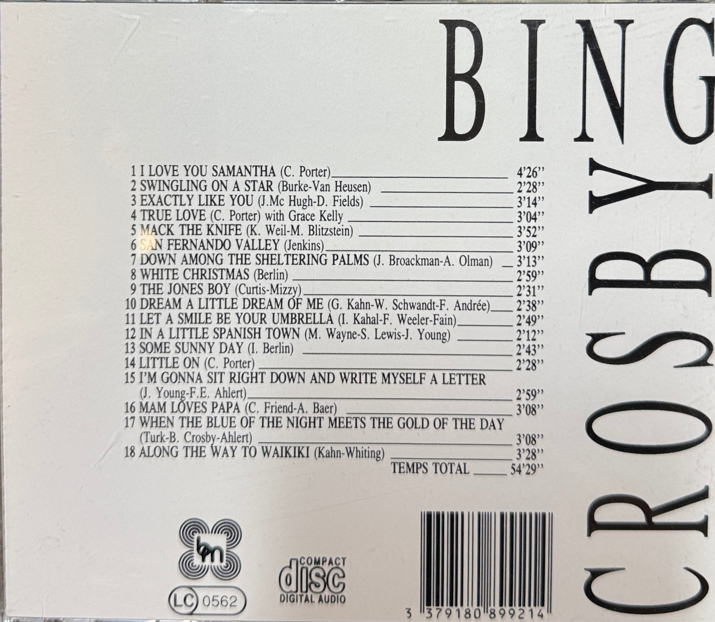 CD - Bing Crosby - Self Titled