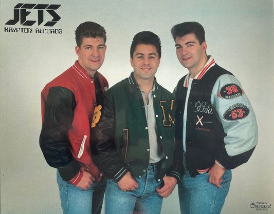 Autogramm-Foto - Jets - Baseballjacken
