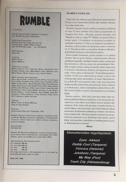 Magazin - RUMBLE 1992_03
