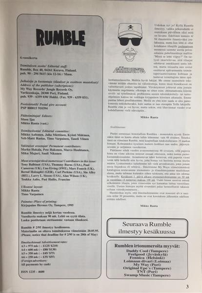 Magazin - RUMBLE 1995_01